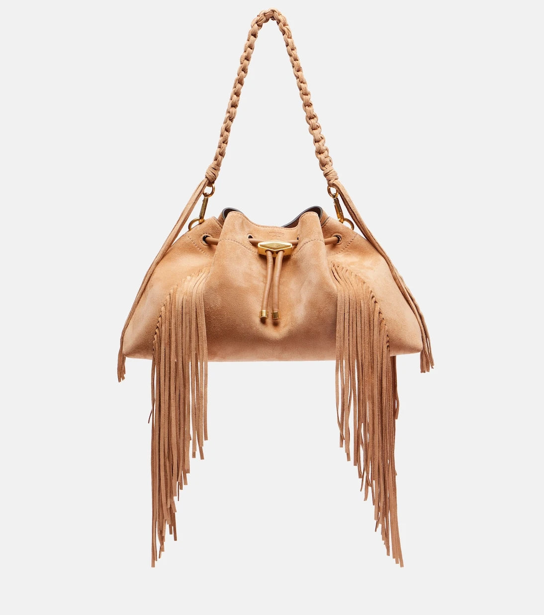 Jimmy Choo - Bon Bon Medium suede shoulder bag