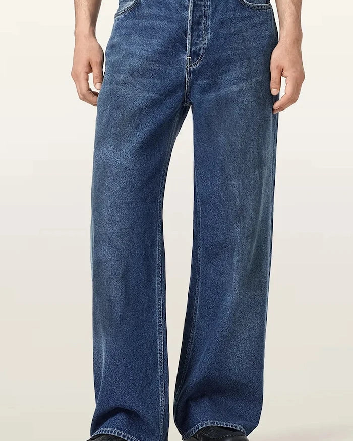 AllSaints дънки прави мъжки LENNY