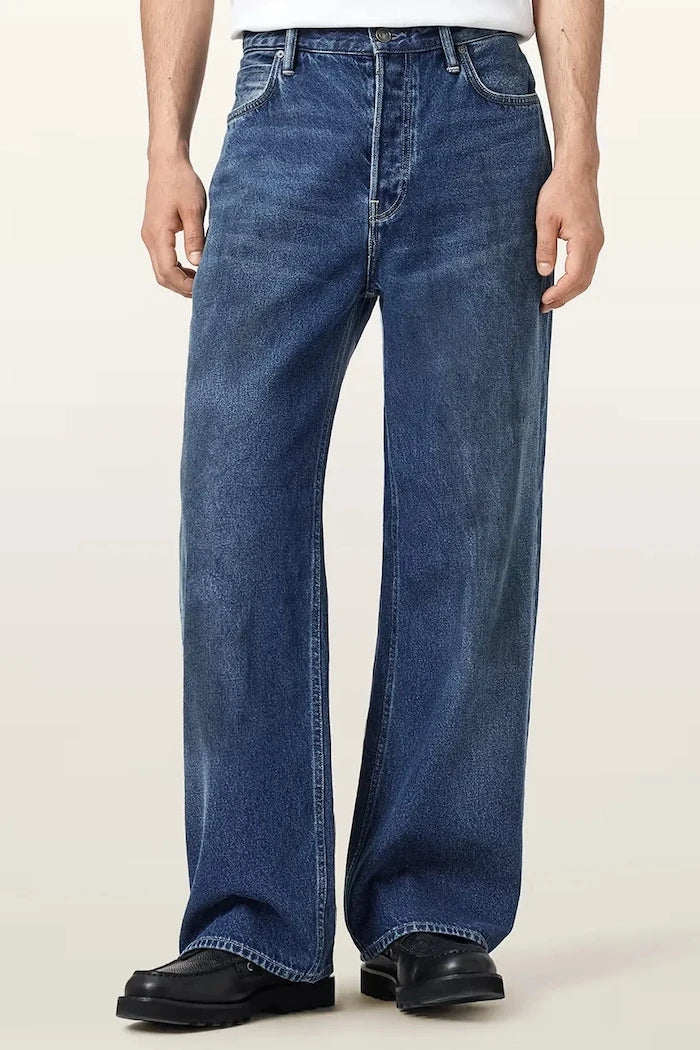 AllSaints erkek düz kesim jean LENNY