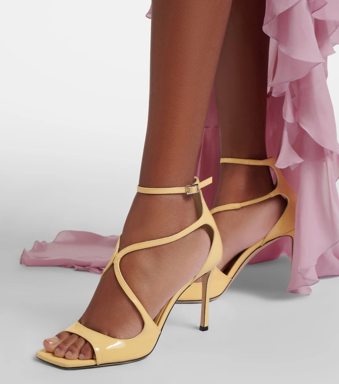 Jimmy Choo - Azia patent leather sandals