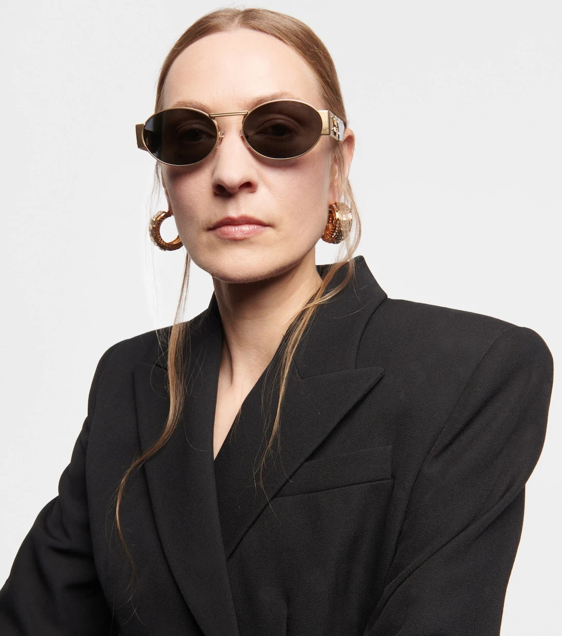 Versace - Medusa '95 oval sunglasses