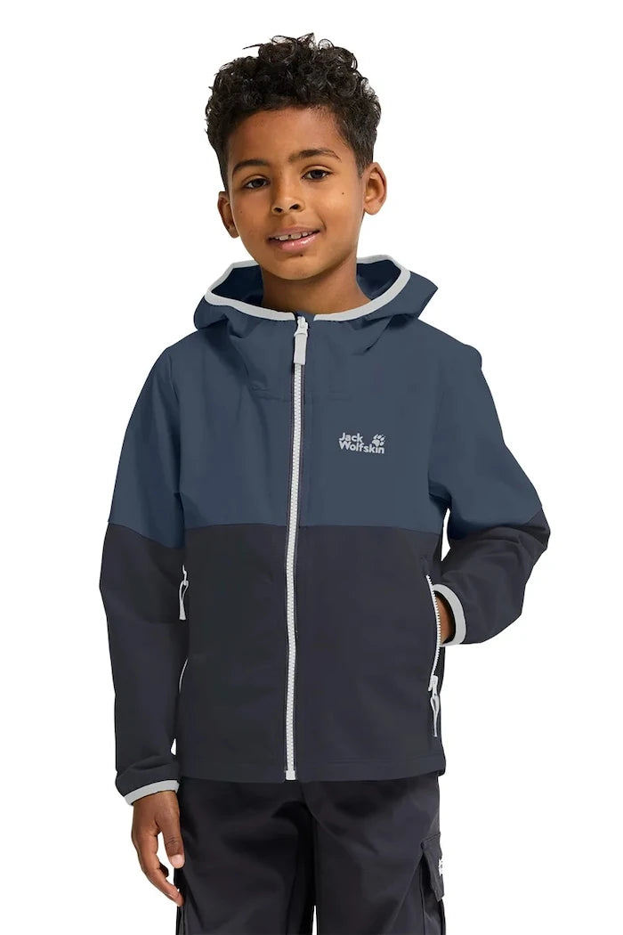 Jack Wolfskin спортно яке за деца SANDBIRD HOODED JKT K