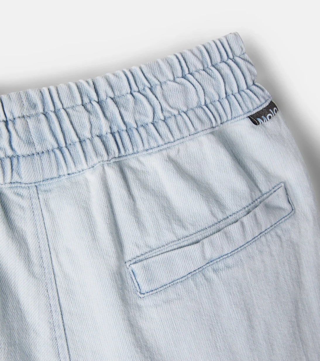 Molo - Avart pamuklu chambray şort
