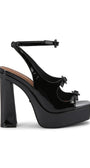 Kurt Geiger London сандали с висок ток от кожа Buckle Platform Sdl