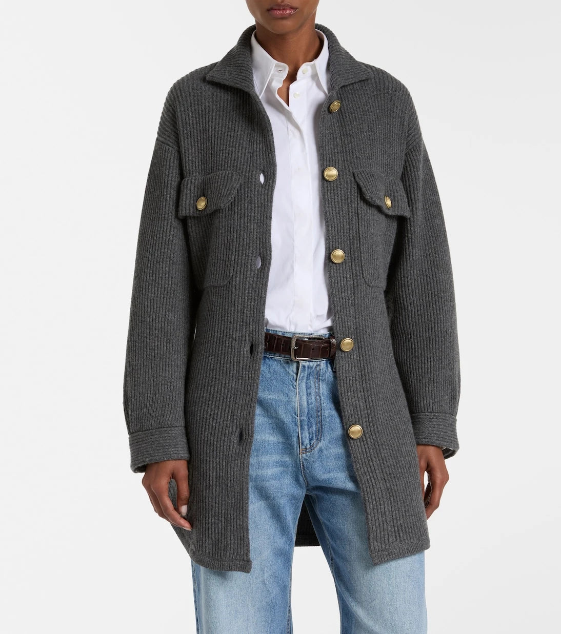 Brunello Cucinelli - Wool, cashmere, and silk cardigan