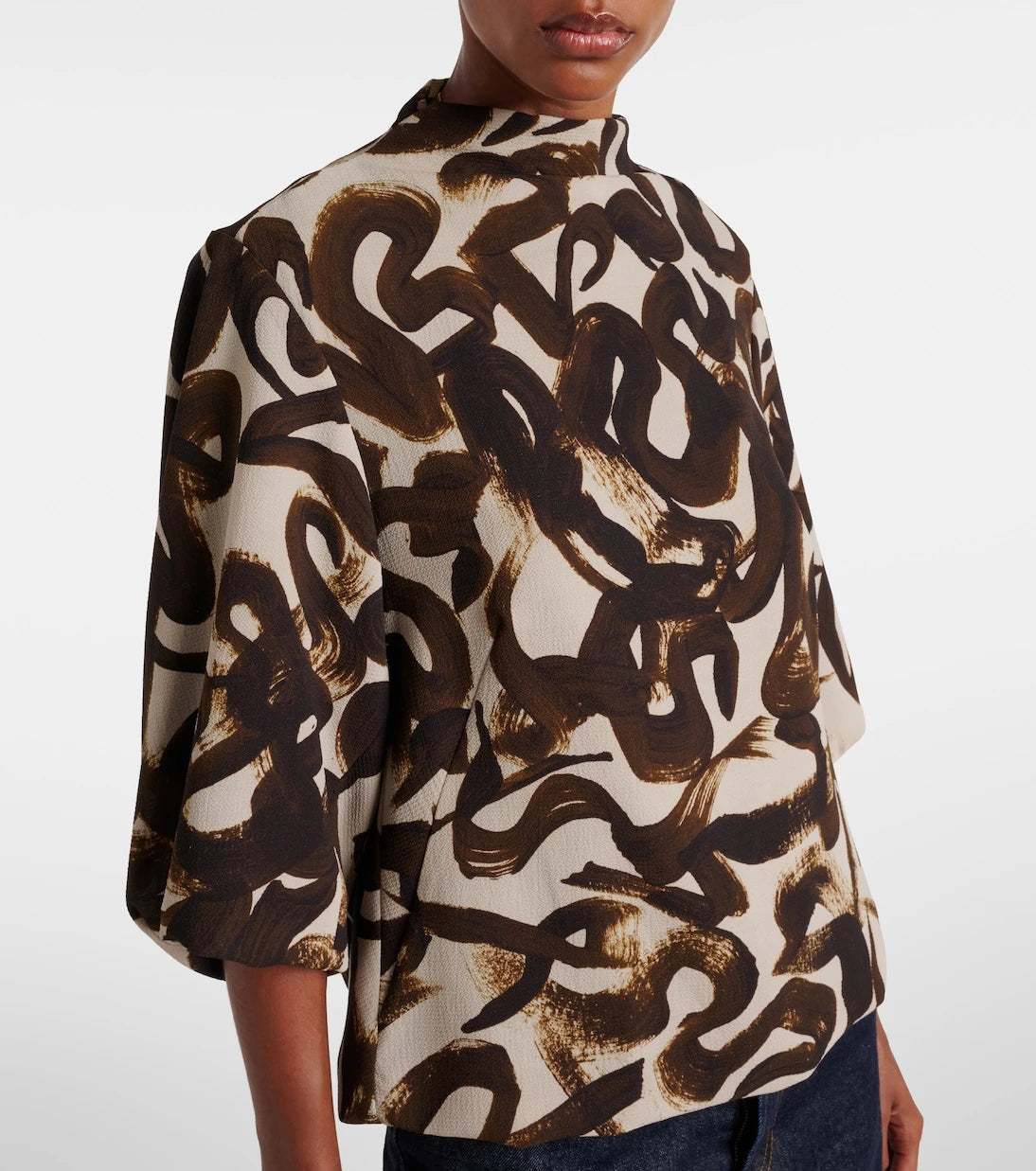Dries Van Noten - Printed top