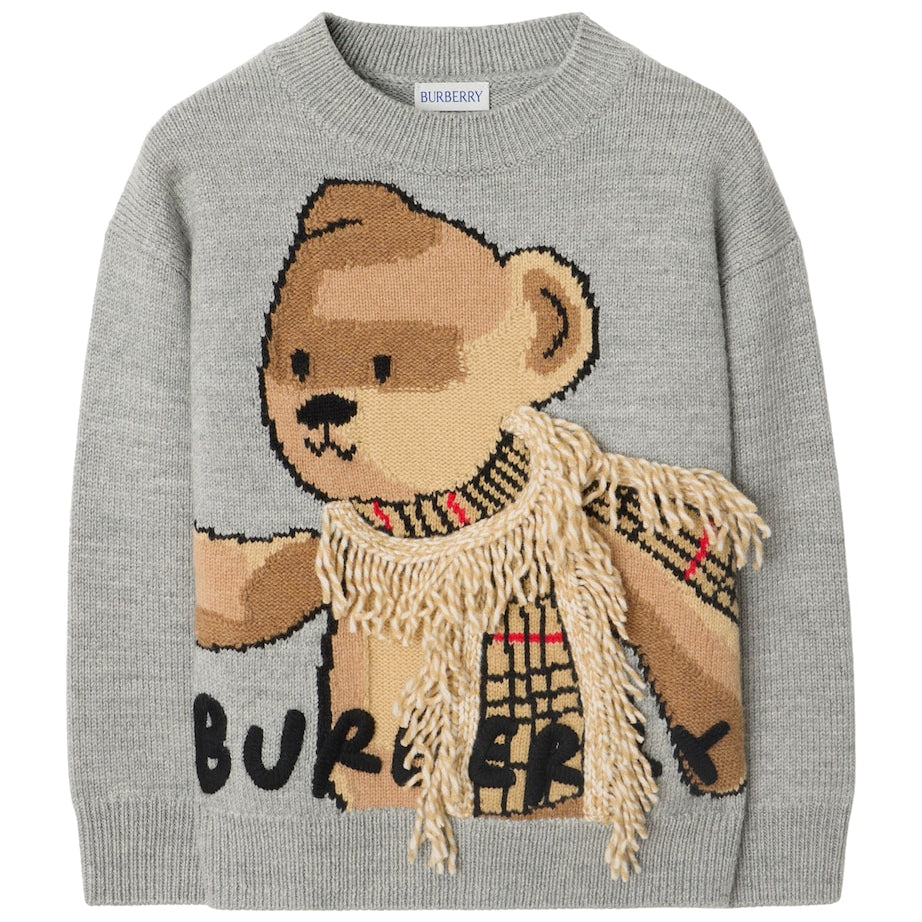 Burberry Kids Wool Thomas Bear Sweater (3-12 Years)