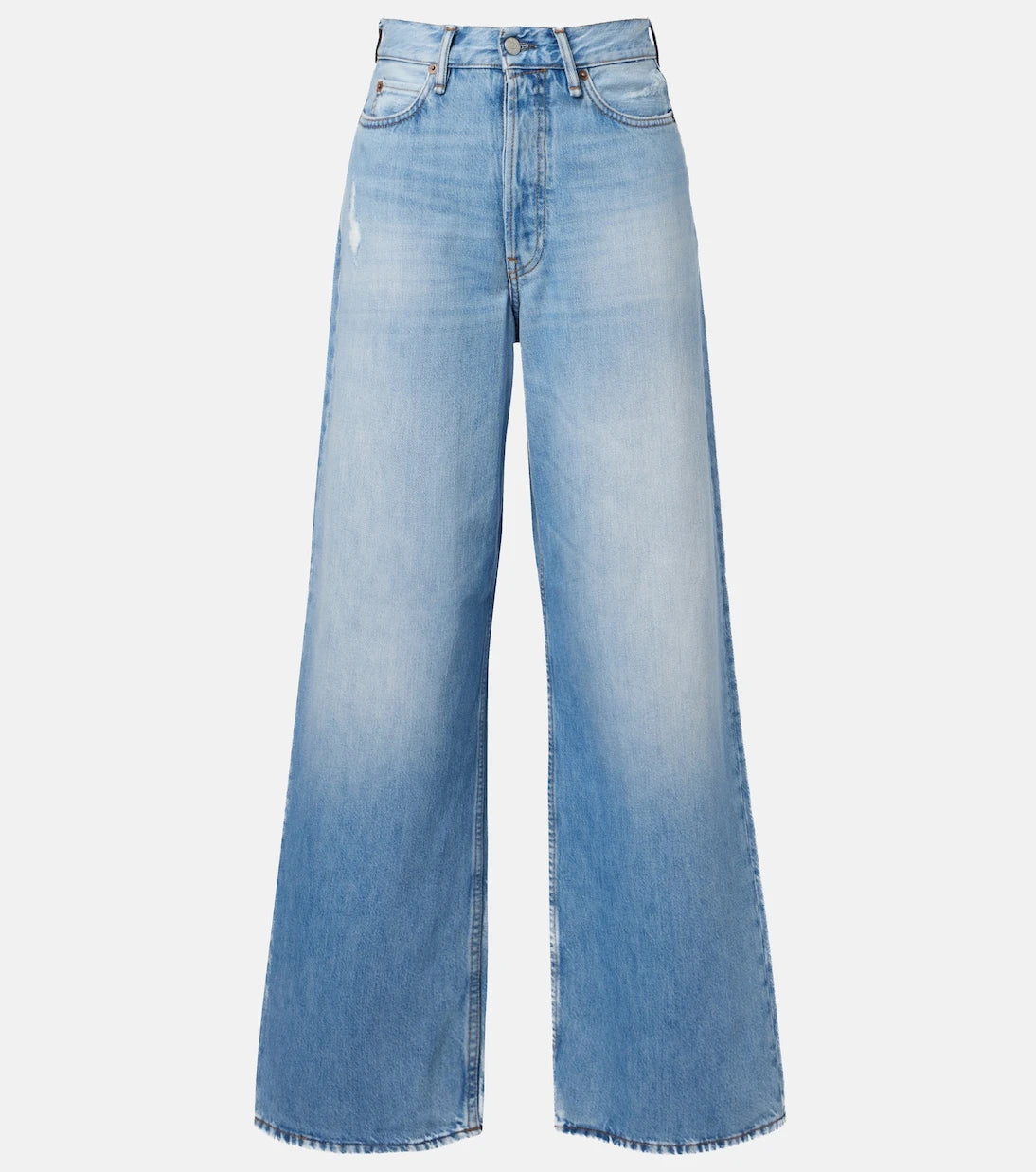 Acne Studios - جينز 1981 واسع الساق وخصر متوسط الارتفاع