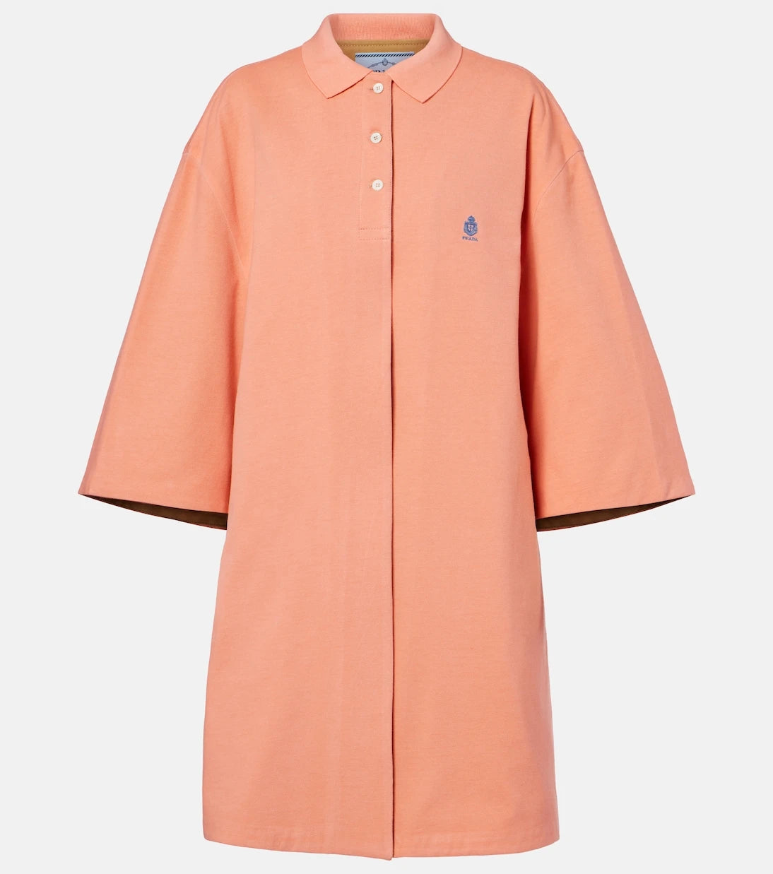 Prada - Cotton piqué coat