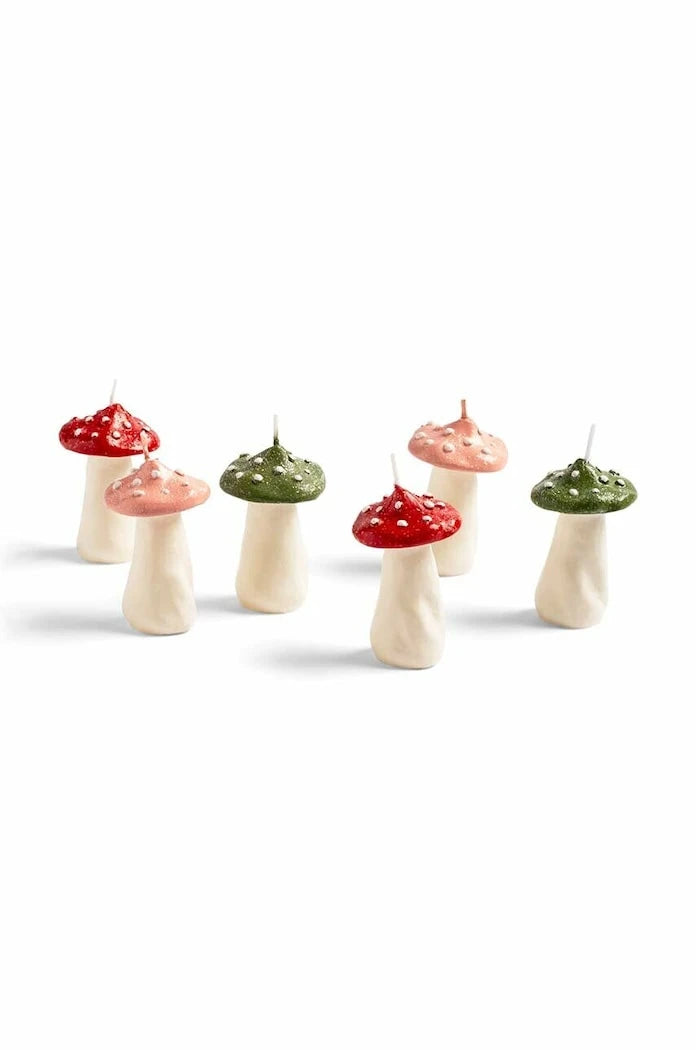 Декоративна свещ &k amsterdam Mushroom Dots