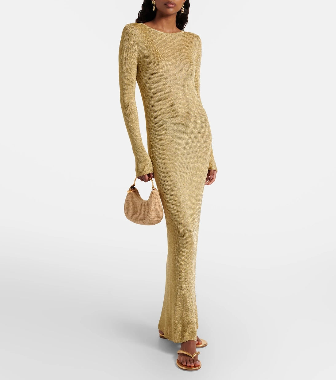 Staud - Knitted maxi dress