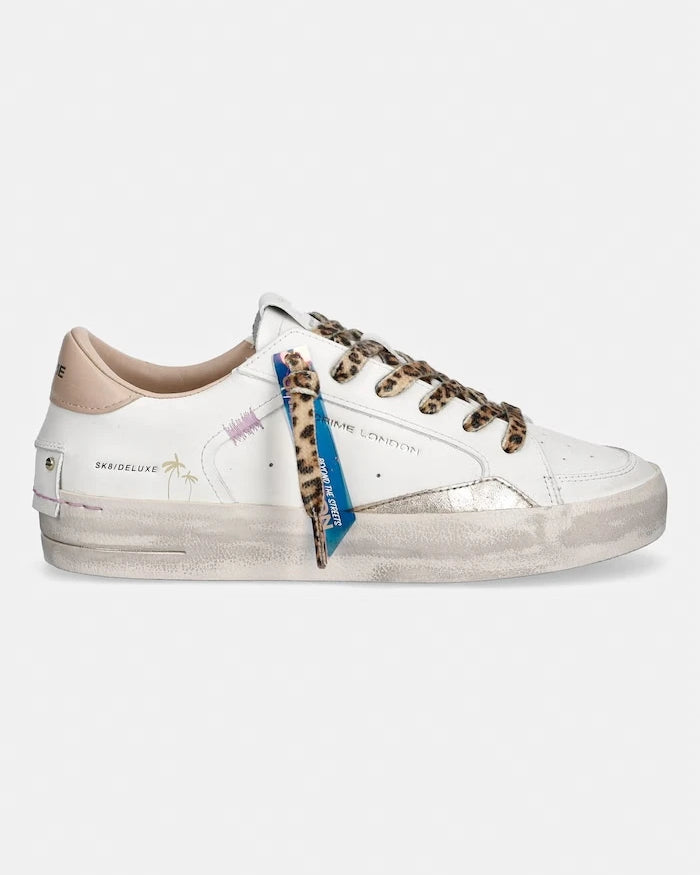 Crime London SK8 DELUXE Deri Spor Ayakkabı