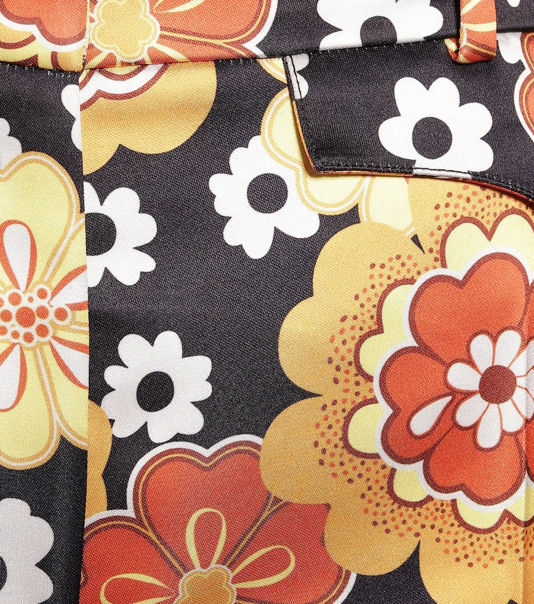 Rabanne - Floral straight pants
