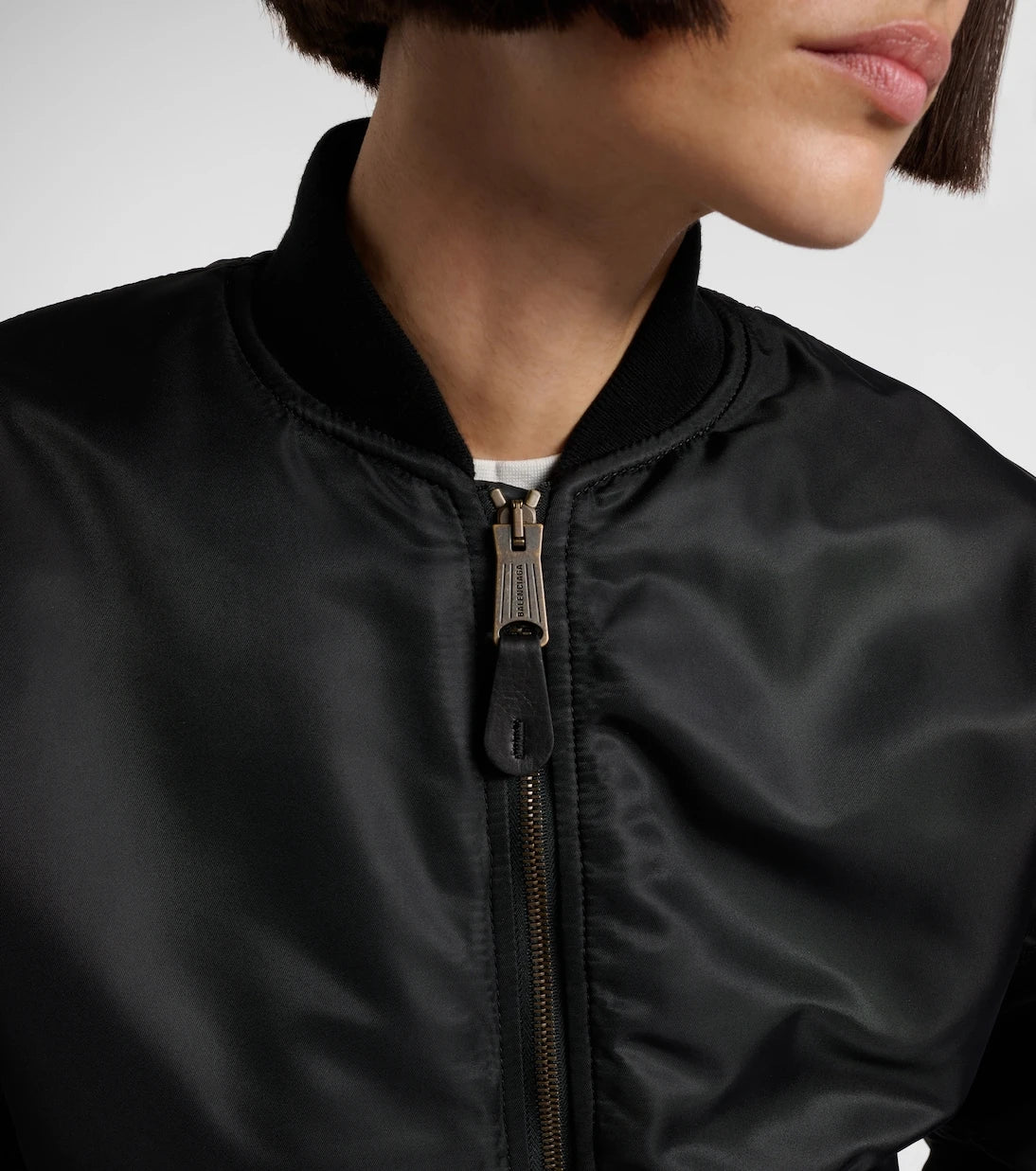Balenciaga - Standard technical satin bomber jacket