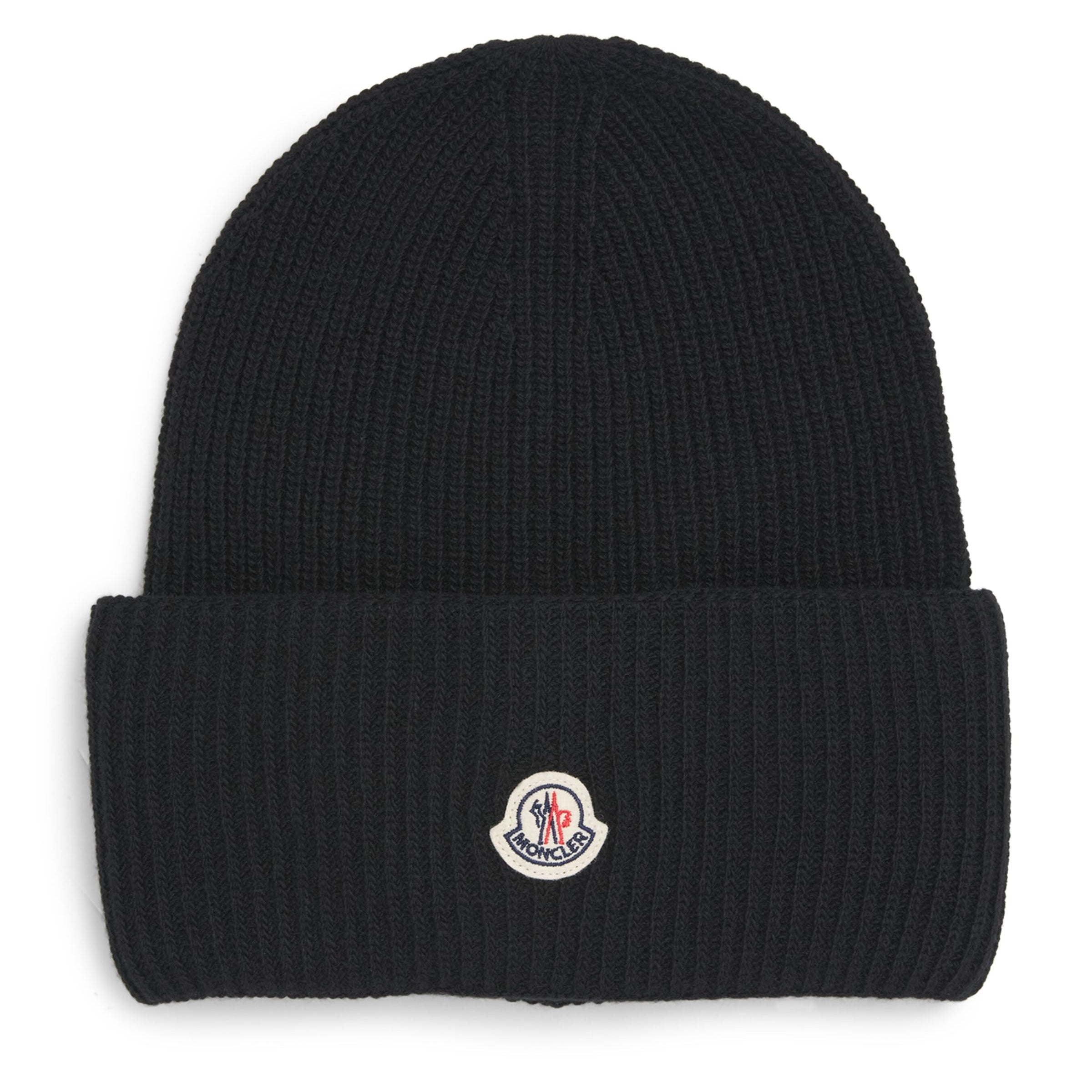 Virgin Wool Ribbed Beanie
