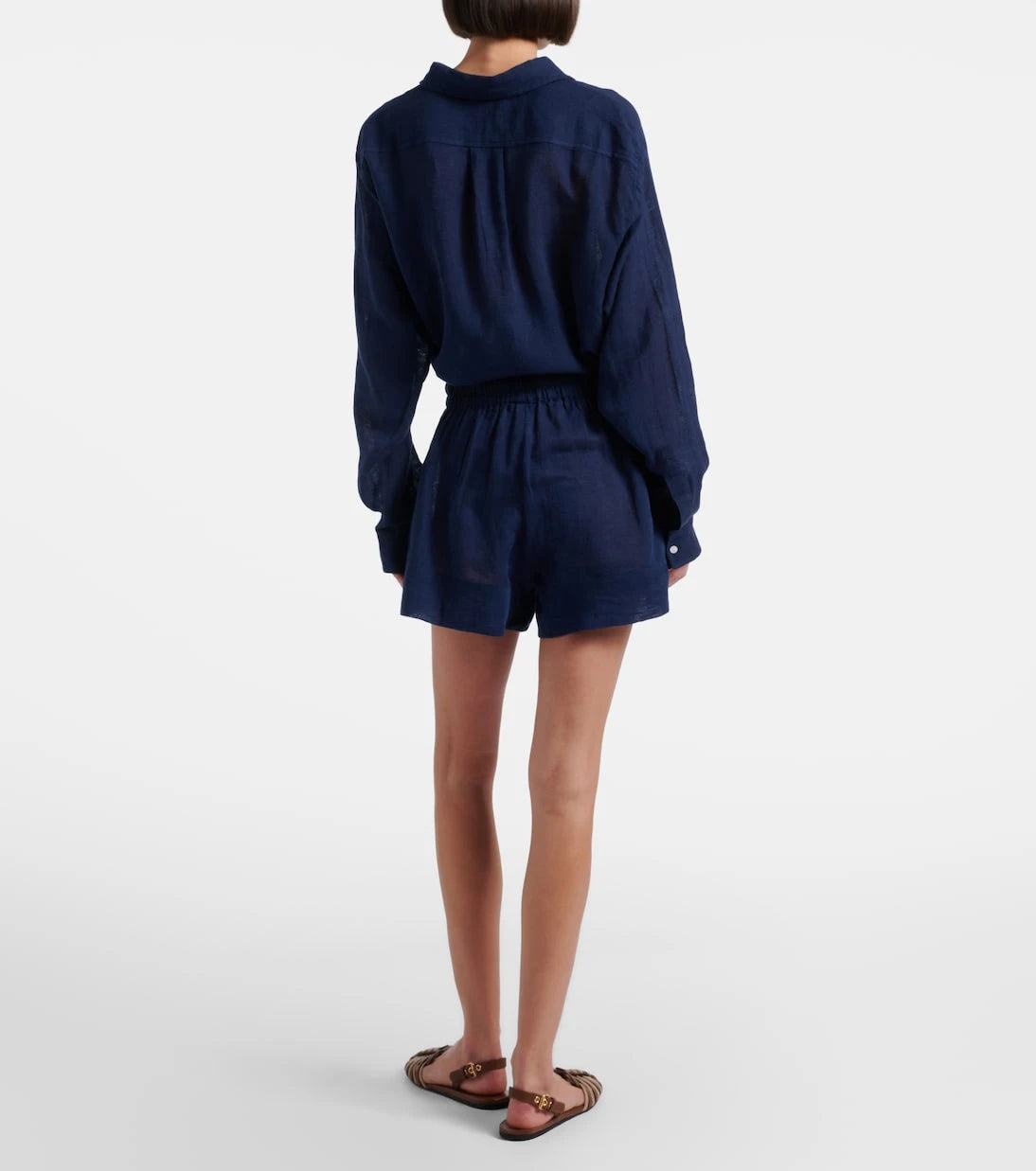Polo Ralph Lauren - Cotton and linen shorts