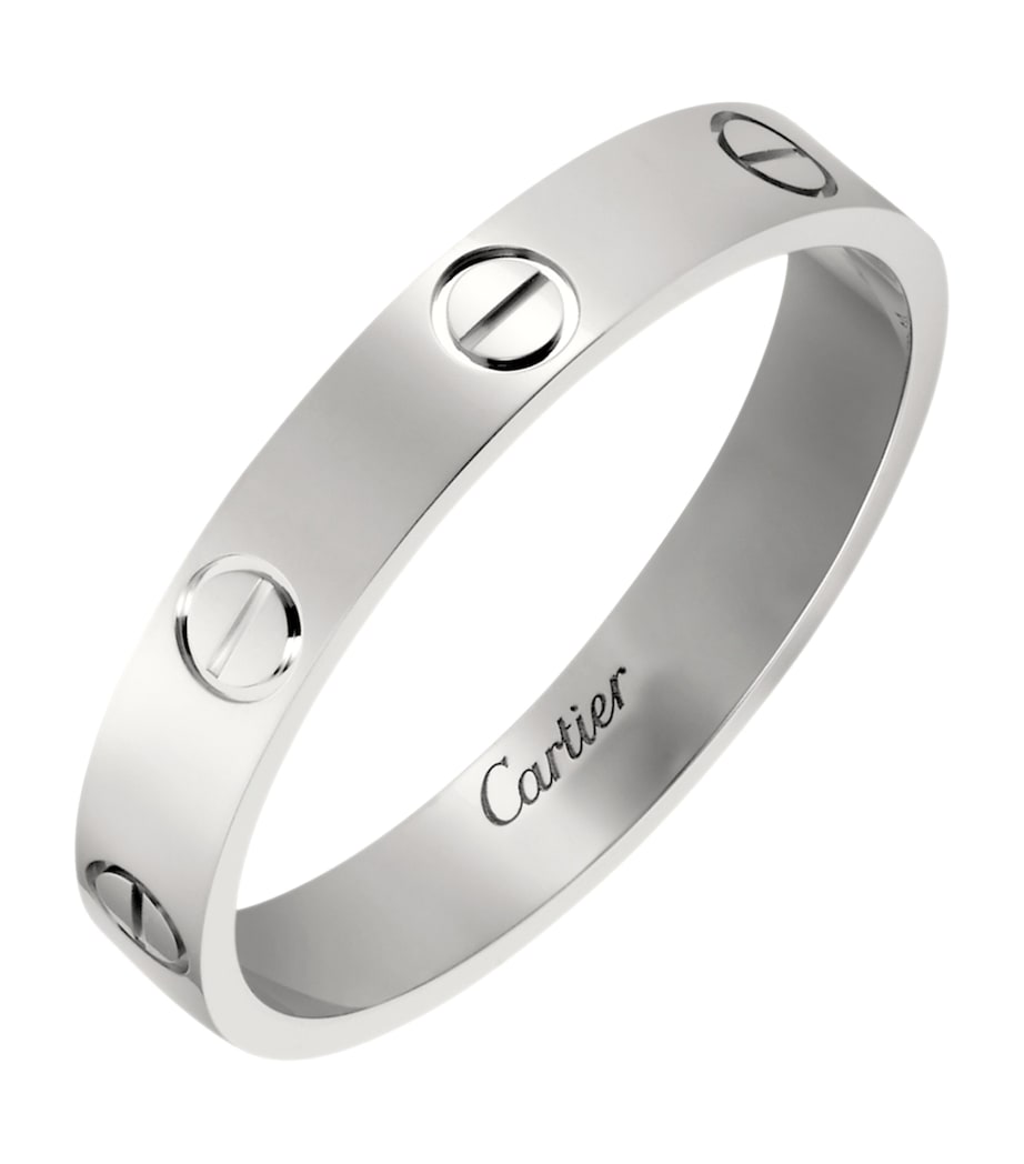 Cartier White Gold LOVE Wedding Band