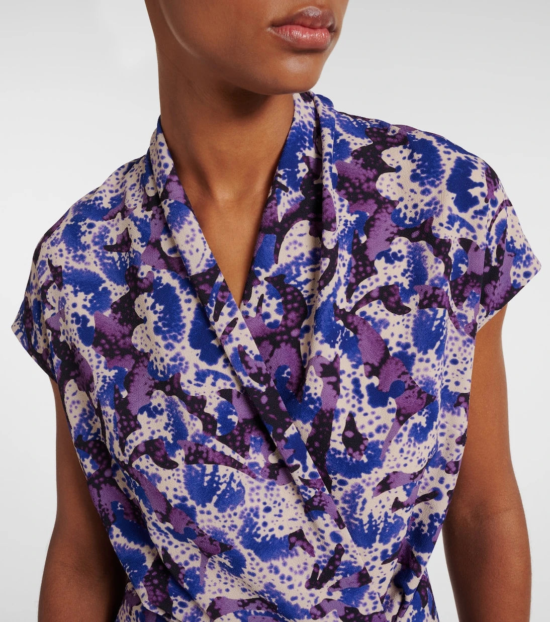 Dries Van Noten - Printed midi dress