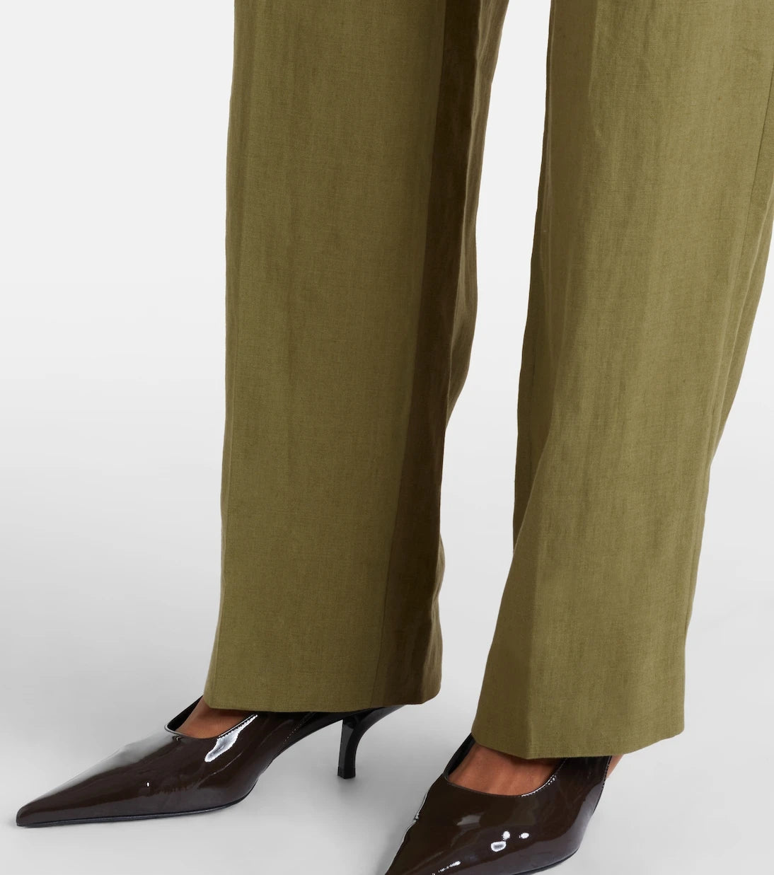Blazé Milano - Midday Sun linen wide-leg pants