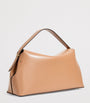 Large Leather T-Lock Top-Handle Bag 033 CAMEL