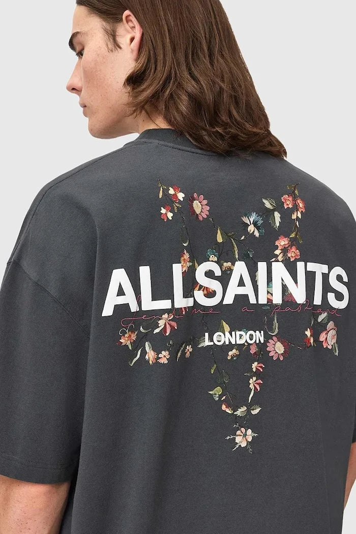AllSaints тениска мъжка от памук PENTACLE