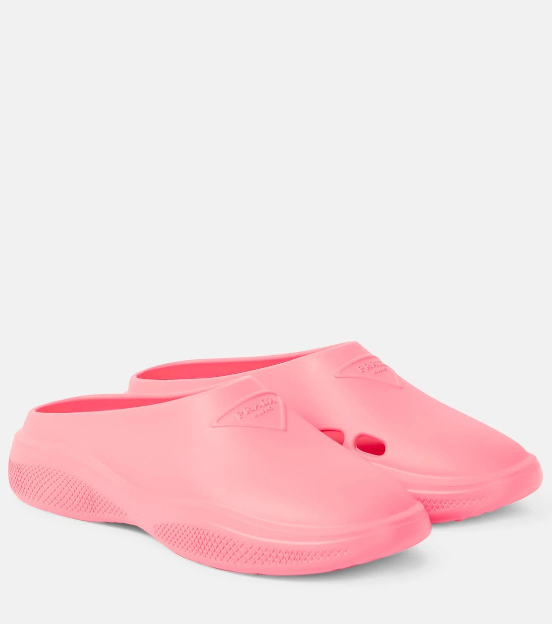 Prada - Mellow rubber slippers