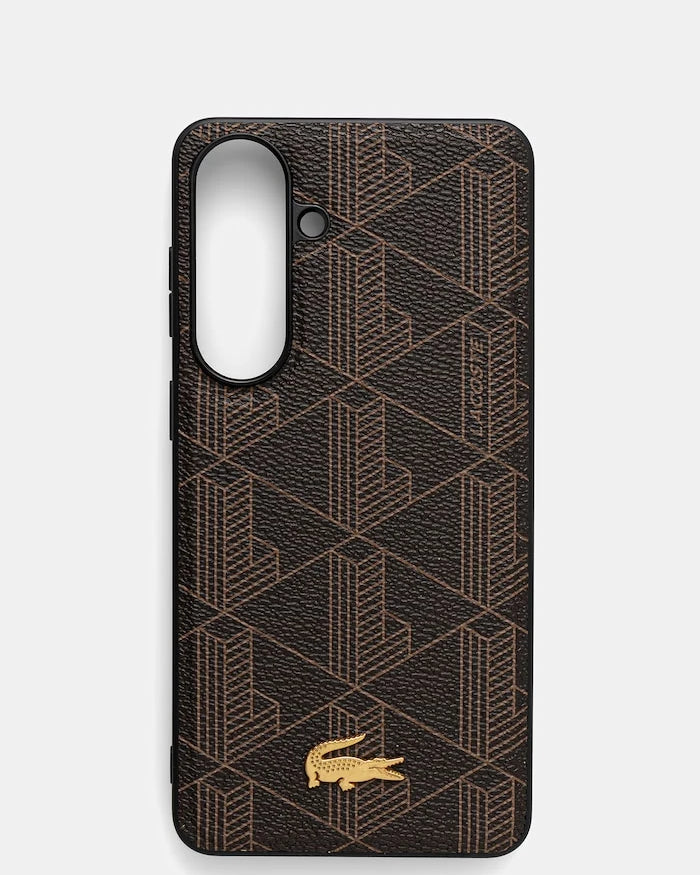 Lacoste suni deri telefon kılıfı Samsung Galaxy S26 Plus
