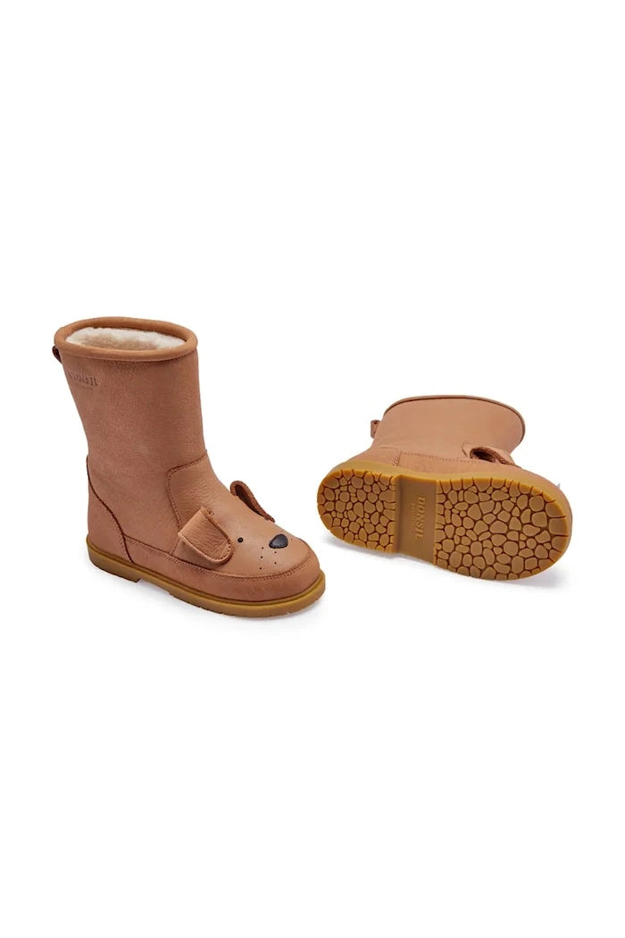 Donsje Wadudu Classic Boots Dog Çocuk Deri Kışlık Botlar