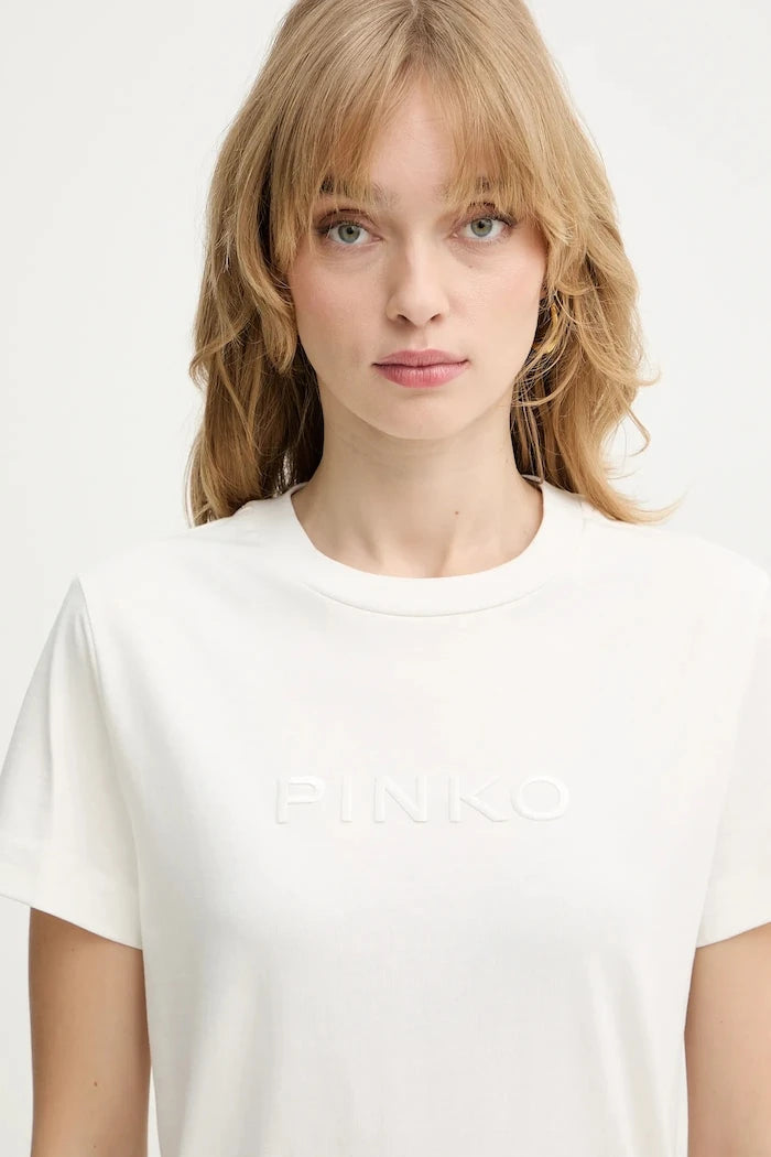 Памучна тениска Pinko
