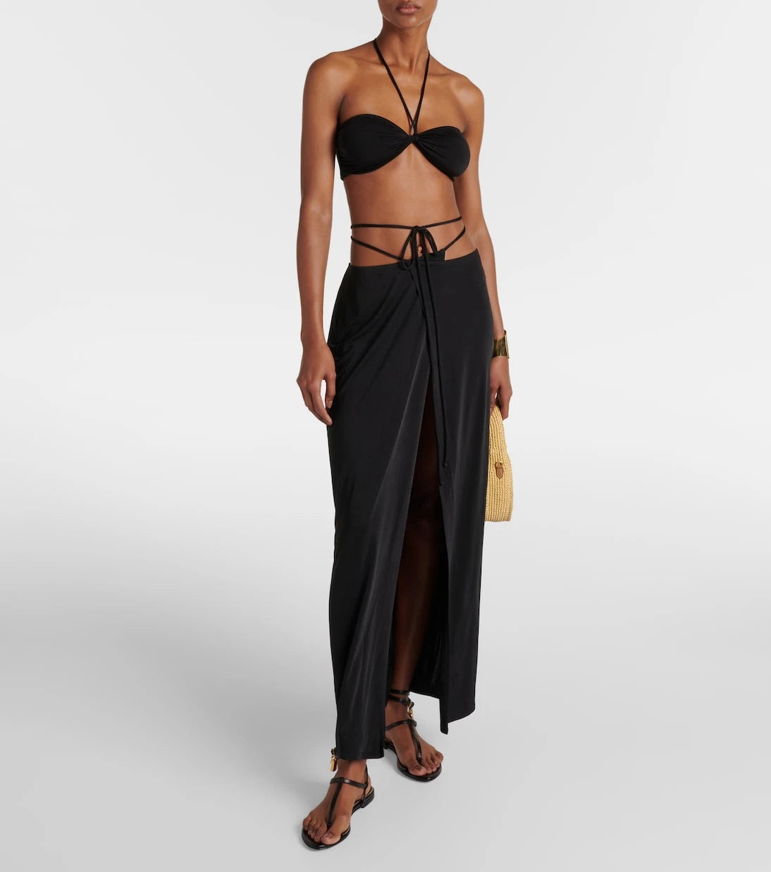 Jade Swim - Avi jersey wrap skirt