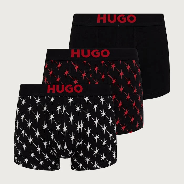 Pamuklu Erkek Boxer TRUNK TRIPLET GIFT 3'lü