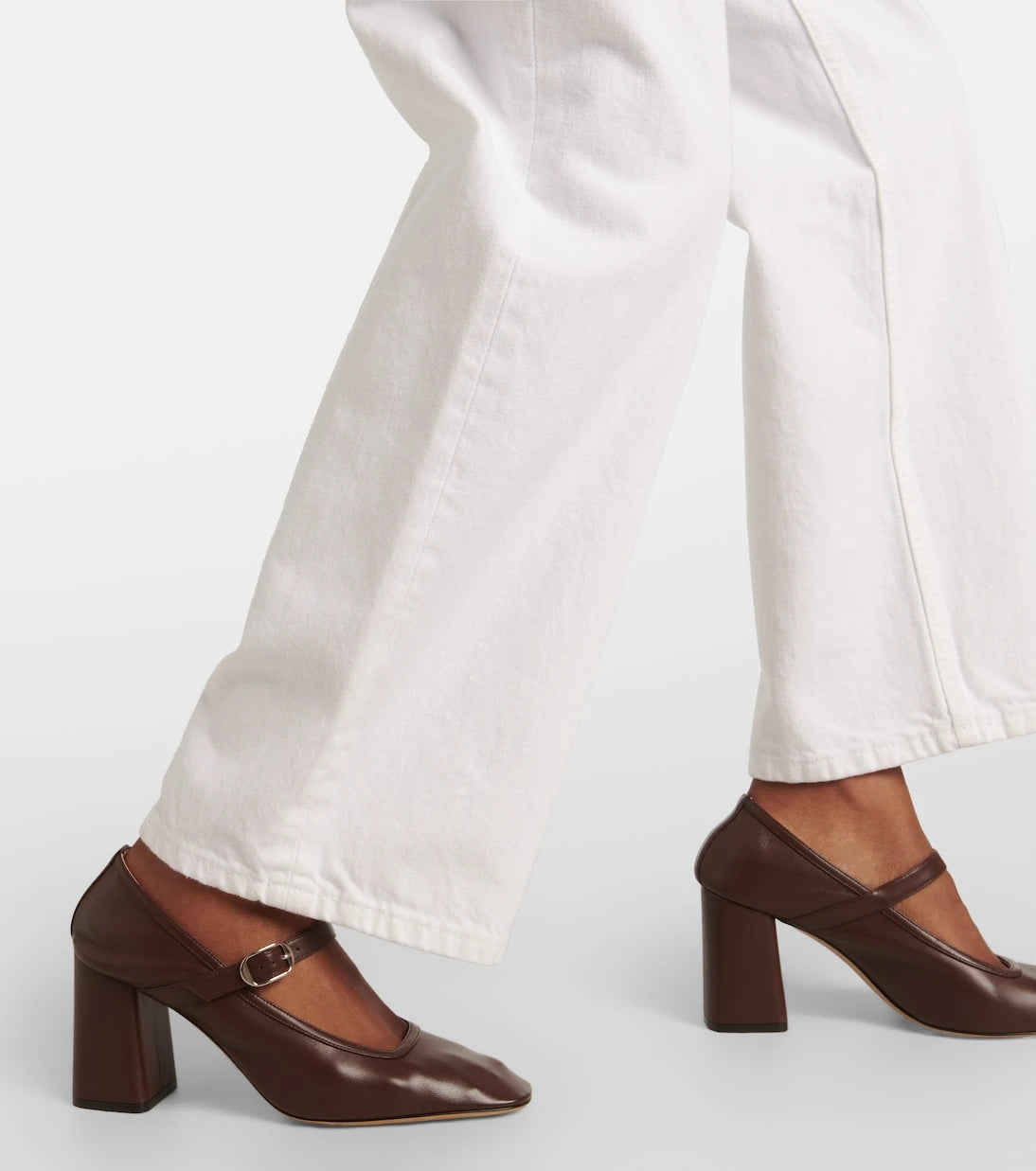 Le Monde Béryl - 80 leather Mary Jane pumps