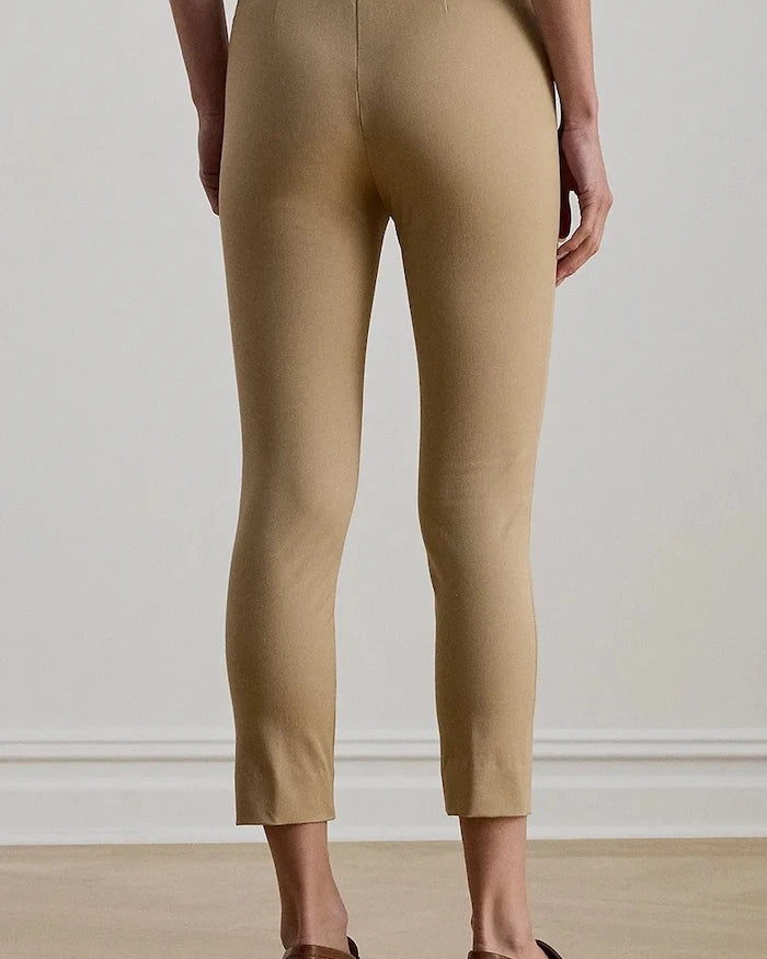 Lauren Ralph Lauren slim fit kadın viskon pantolon