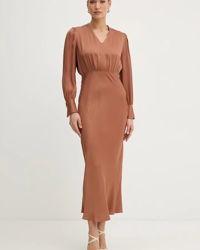 Twinset рокля с вискоза