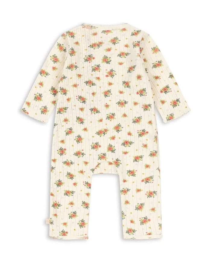 Konges Sløjd pamuklu bebek tulumu MINNIE NEWBORN ONESIE GOTS