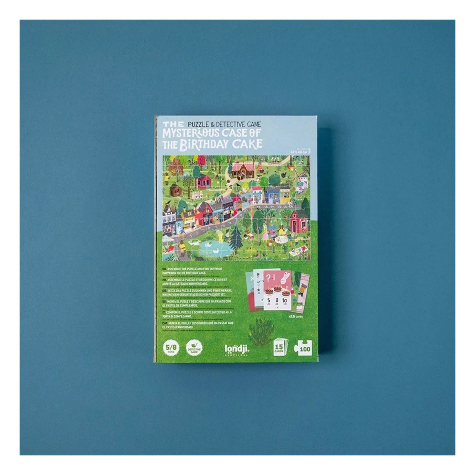 Londji - Birthday puzzle and detective game - 100 pieces