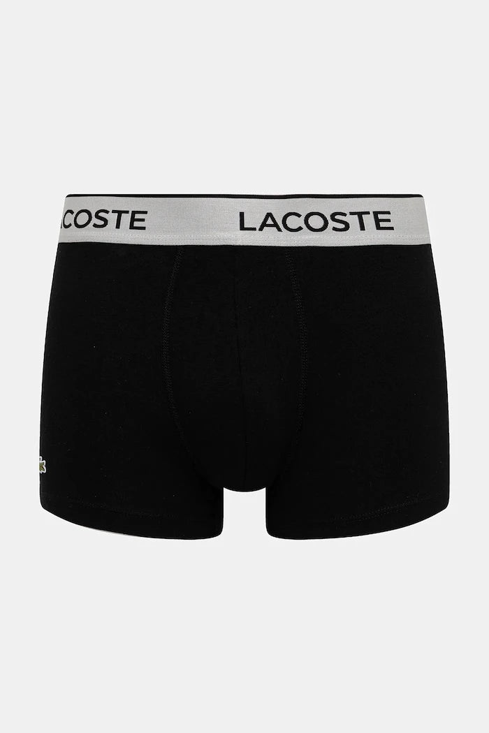 Lacoste Erkek Dar Kesim Pamuklu Boxer 3'lü