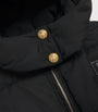 Balmain Kids Hooded Label-Detail Puffer Jacket (8-14 Years)