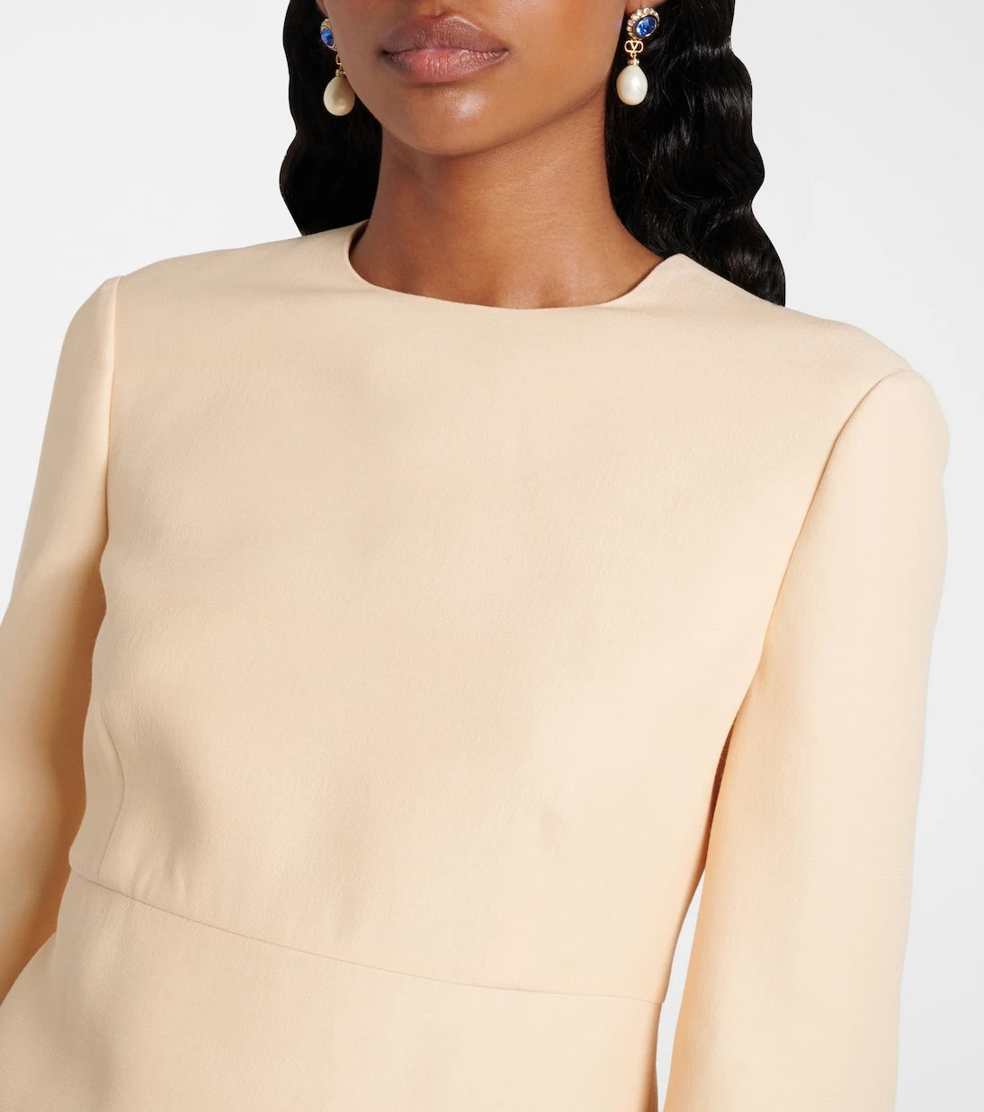 Valentino - Ruffled Crêpe Couture midi dress