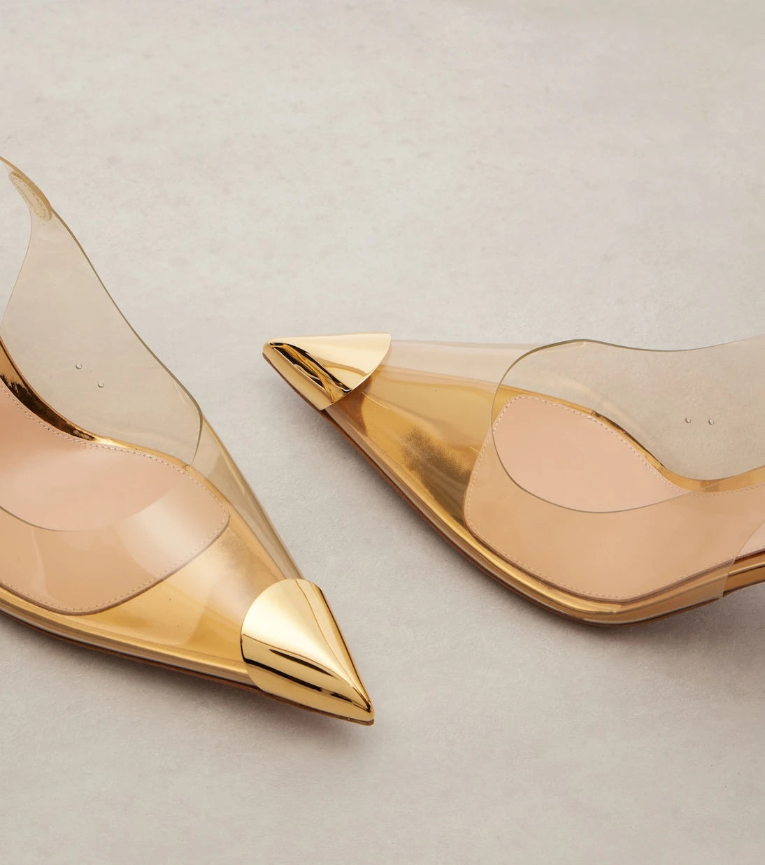 Gianvito Rossi - Diana 85 PVC slingback pumps