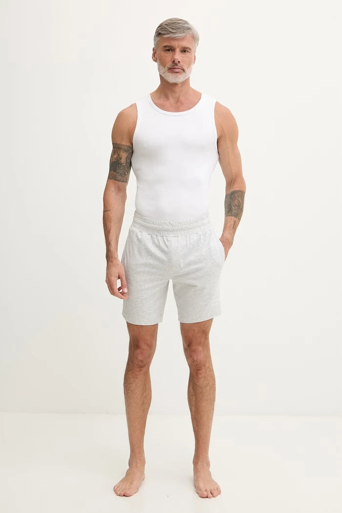 HUGO erkek pamuklu kısa pijama altı Laze Shorts CW