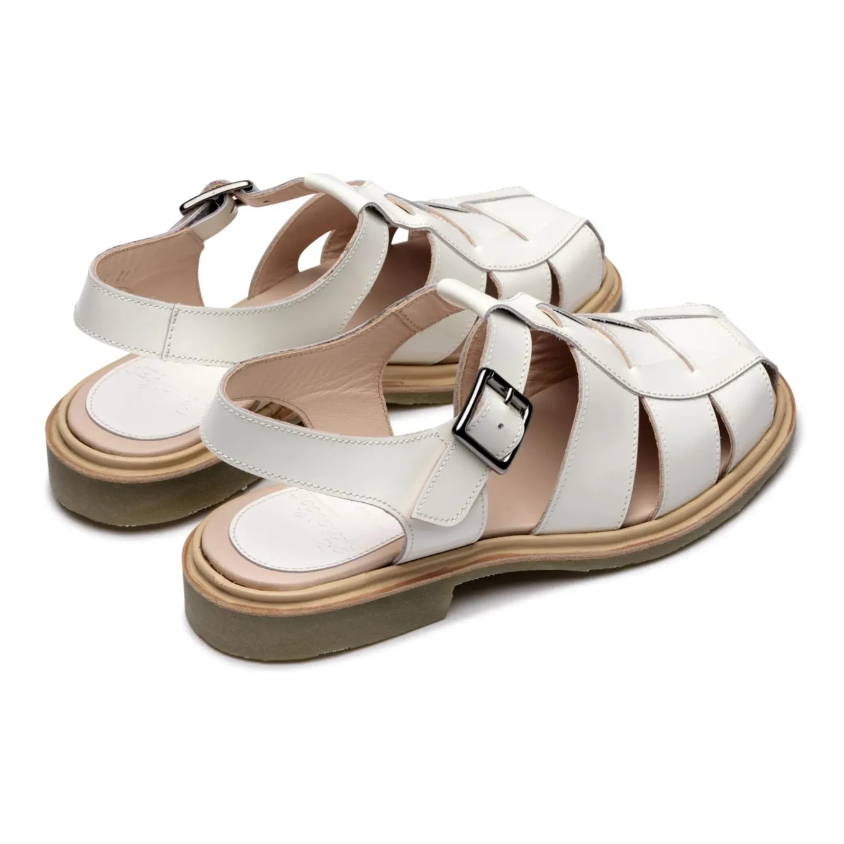 Paraboot - Iberis Gloss Sandals | White