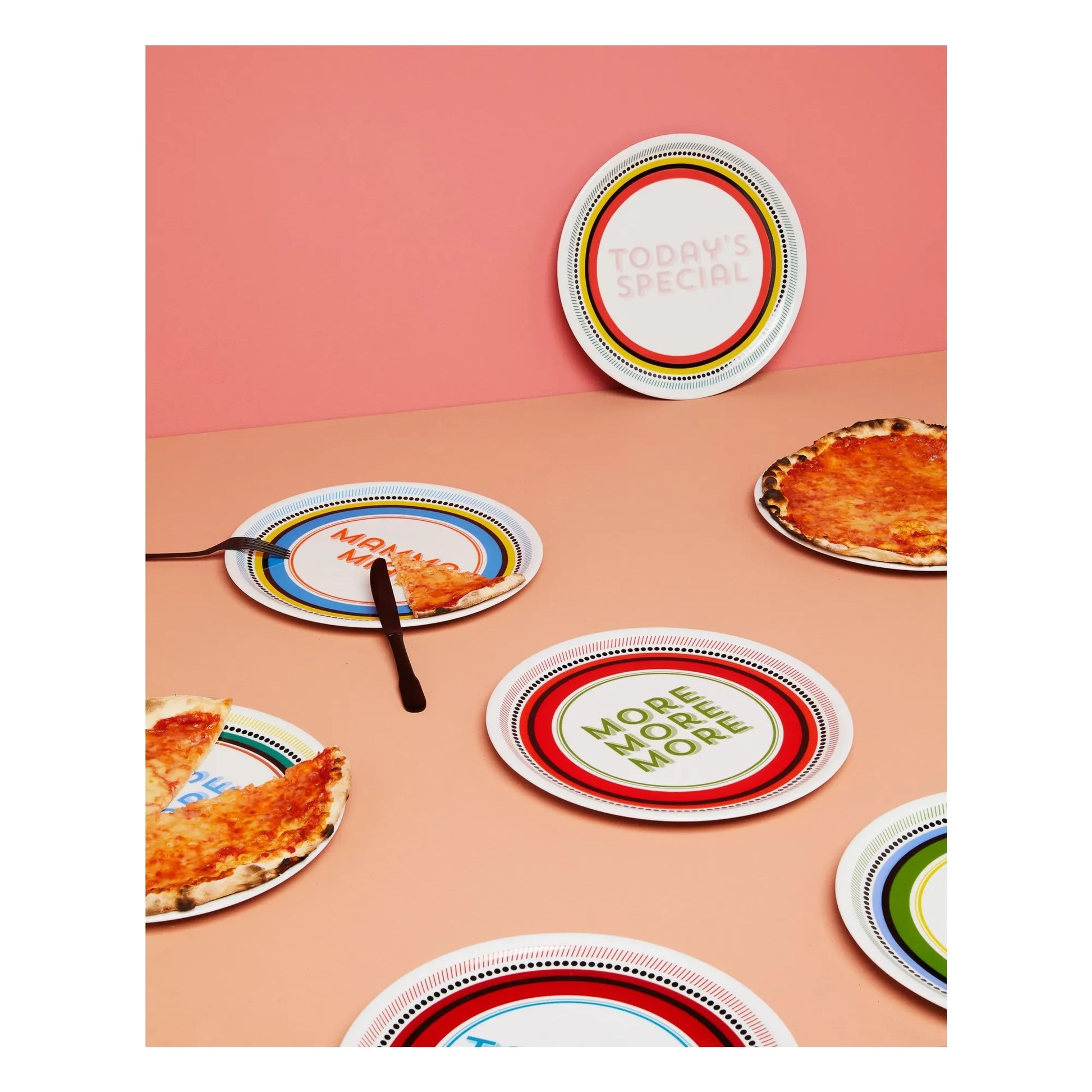 Bitossi - That's Amore plate | White