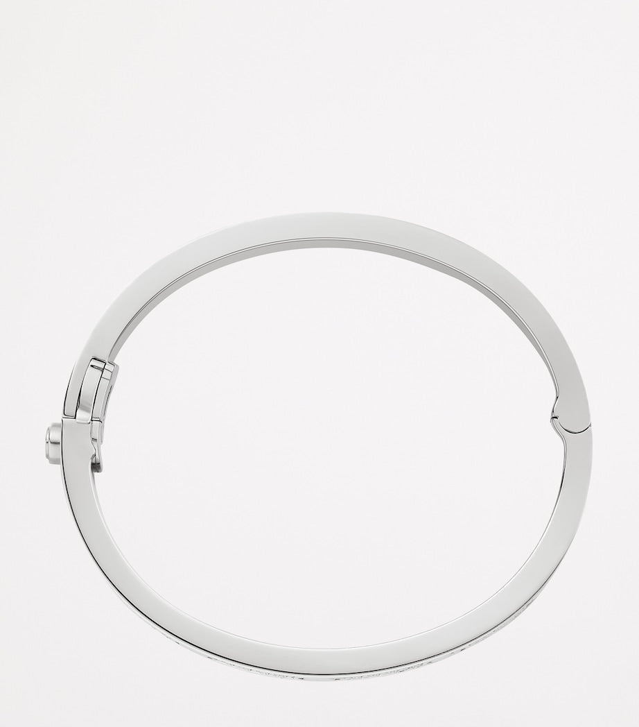 White Gold and Diamond LOVE Bracelet