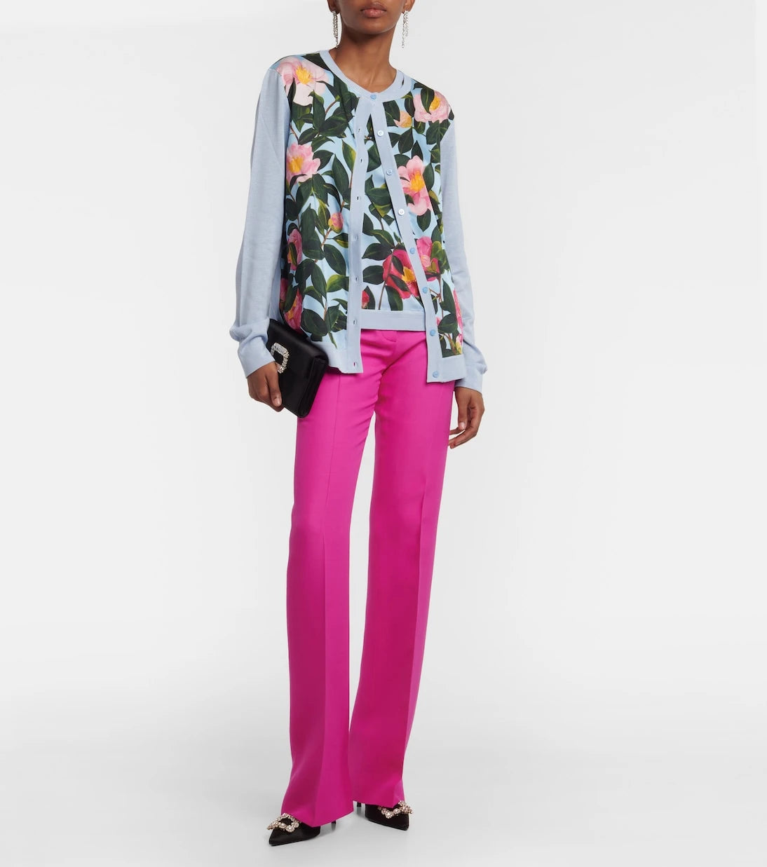 Oscar de la Renta - Floral vest