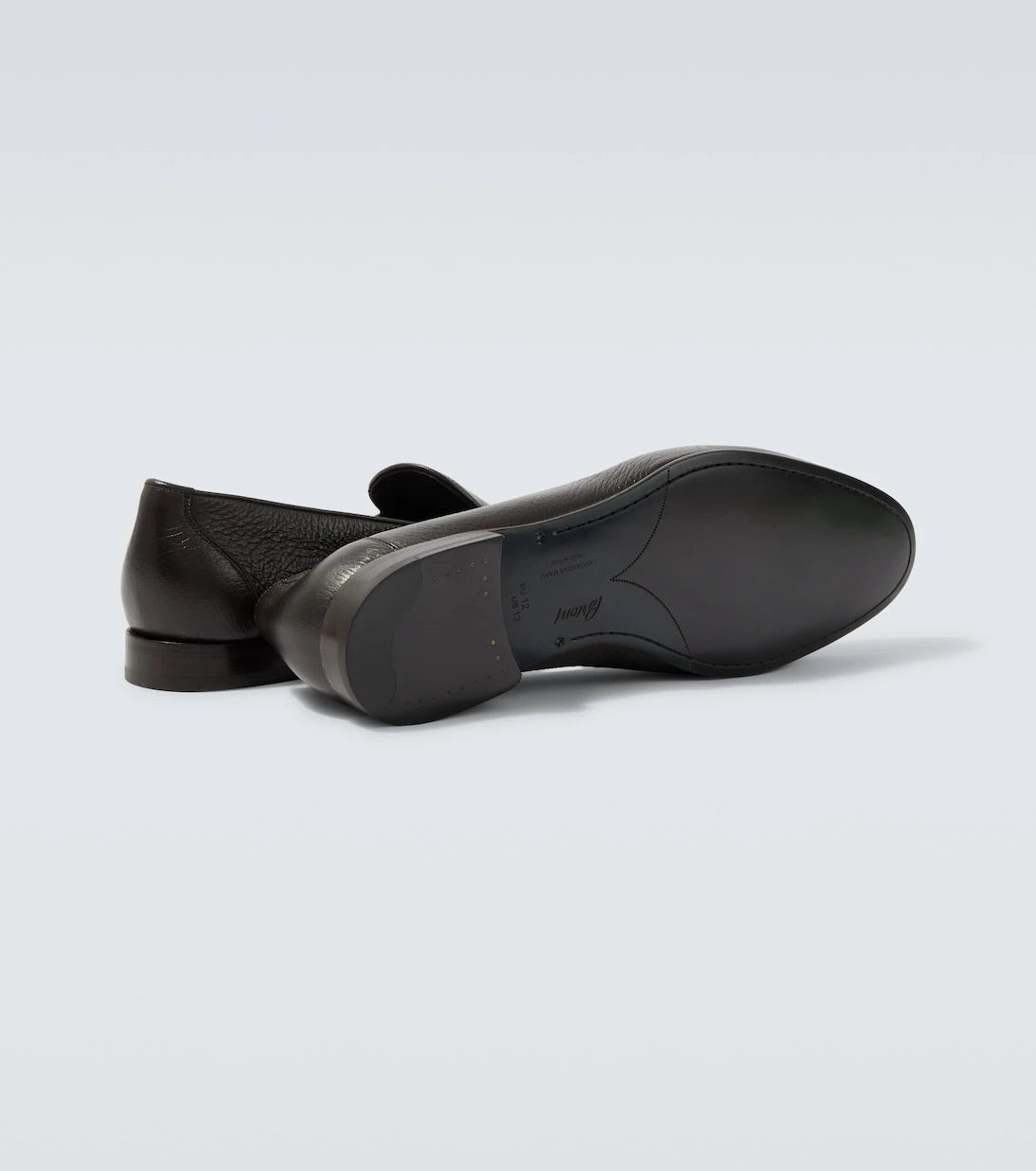 Brioni - Appia leather loafers