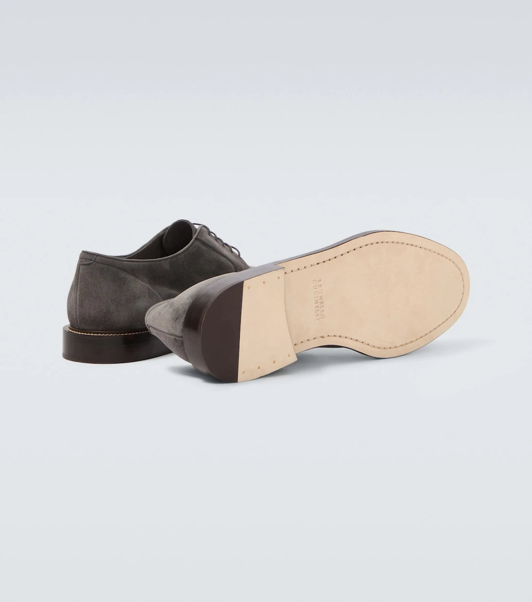 Brunello Cucinelli - Suede Derby shoes