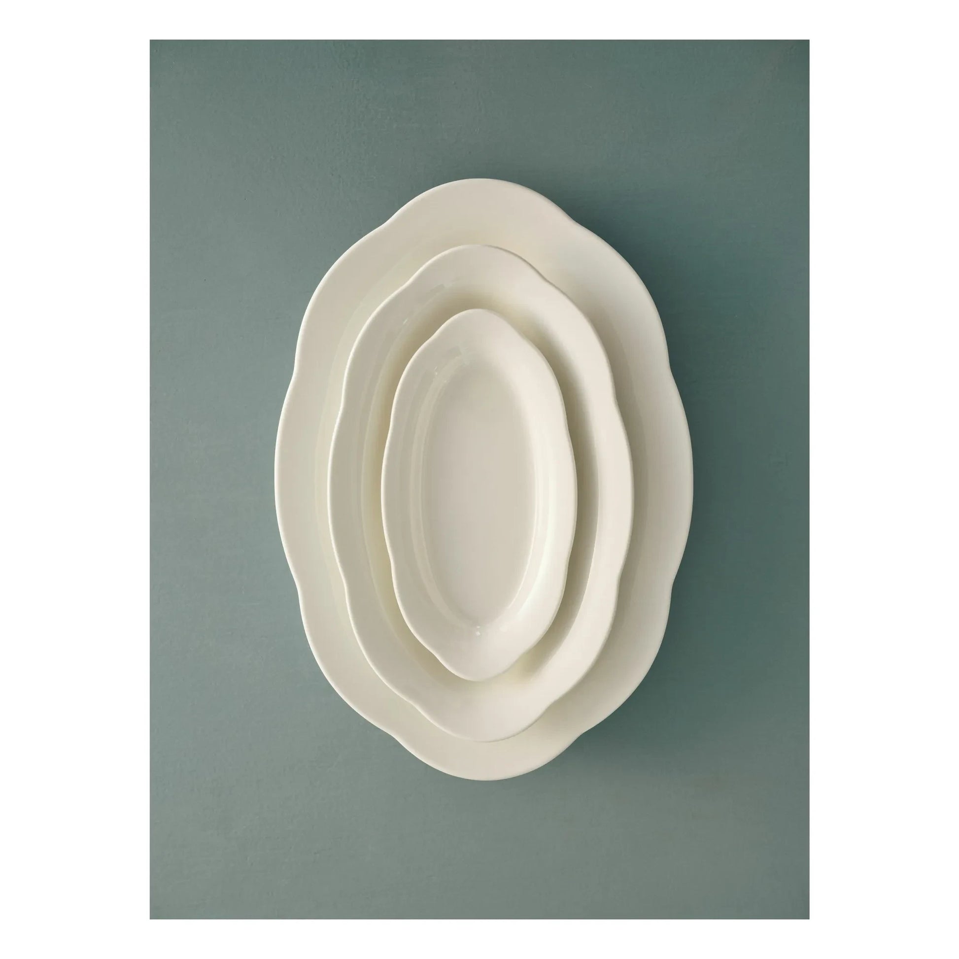 Serax - Silhouette Plates, Sergio Herman - Set of 2 | White