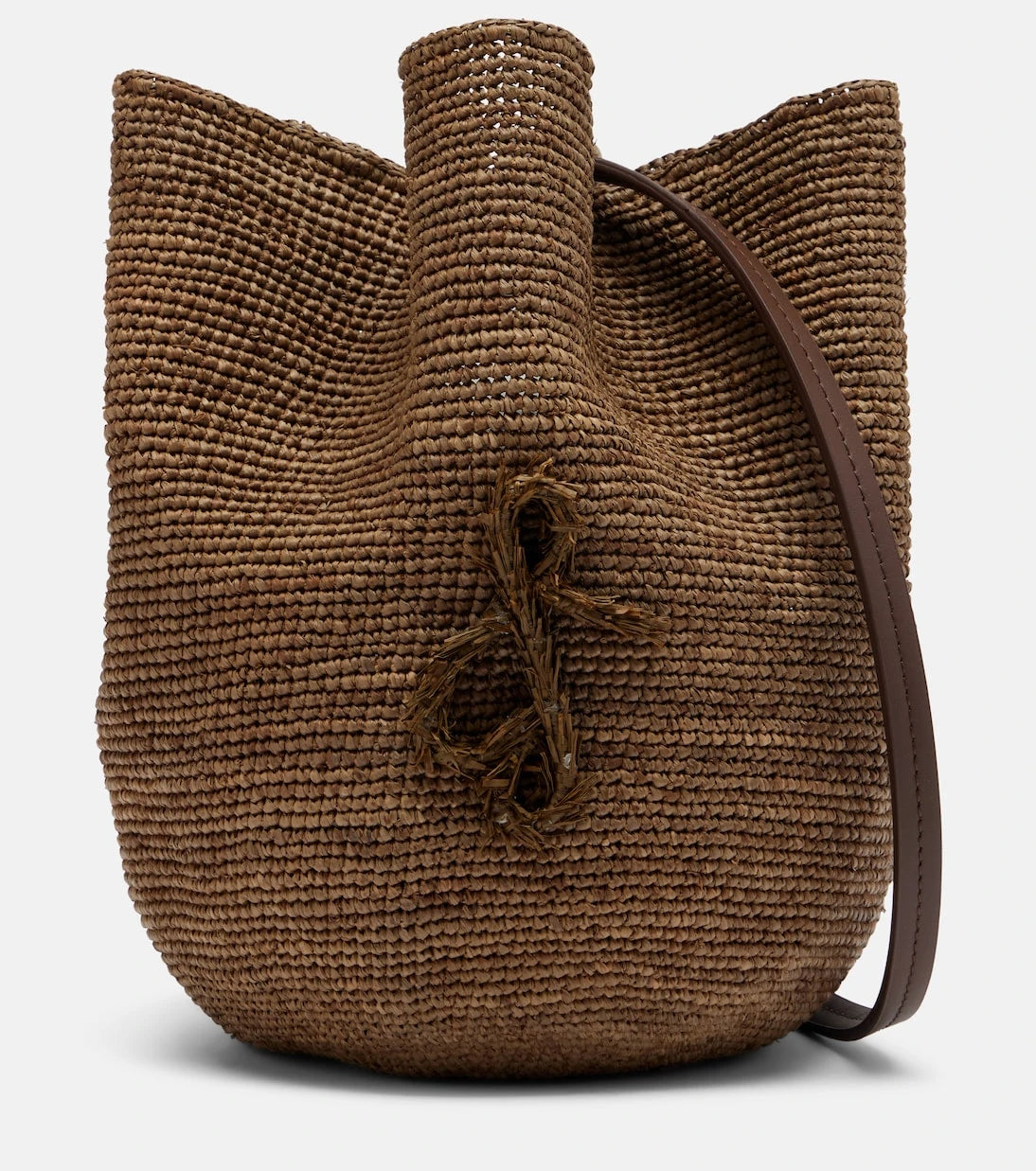 Ruslan Baginskiy - HatBag raffia shoulder bag
