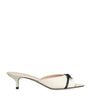 Valentino Garavani White Leather Bepointy Heeled Mules 45